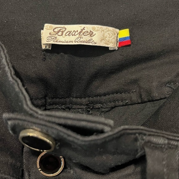 BAXTER-Butt Lifting Black Columbian Jeans Size 11 - Picture 6 of 7